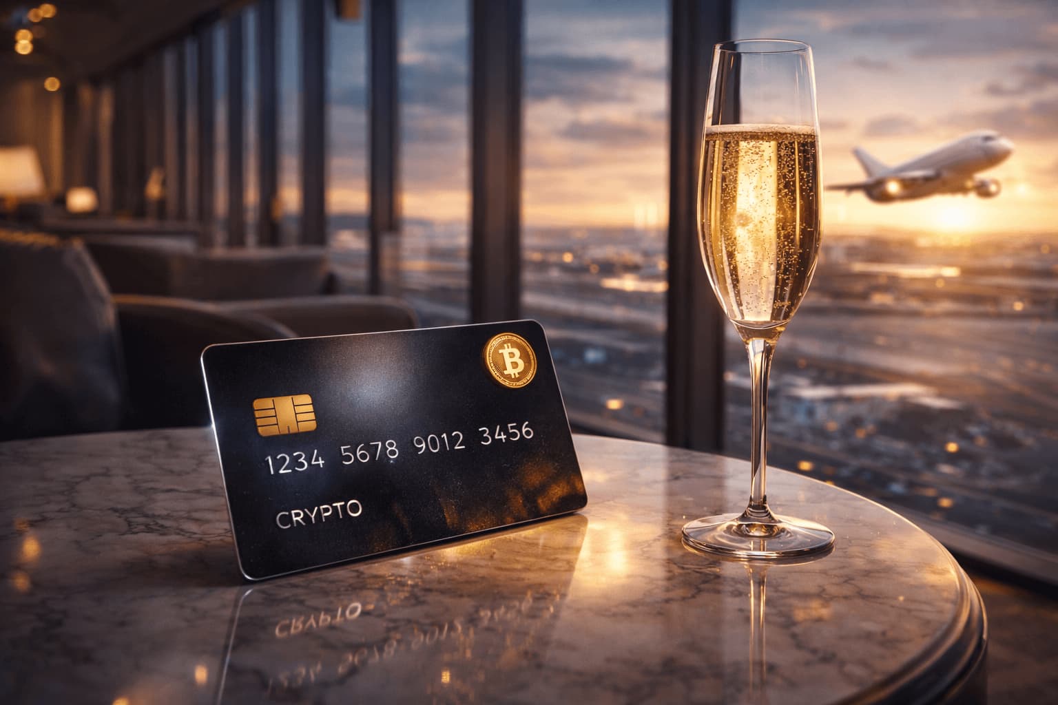 Lounge Access & Travel Perks: Crypto Cards vs. Amex Platinum