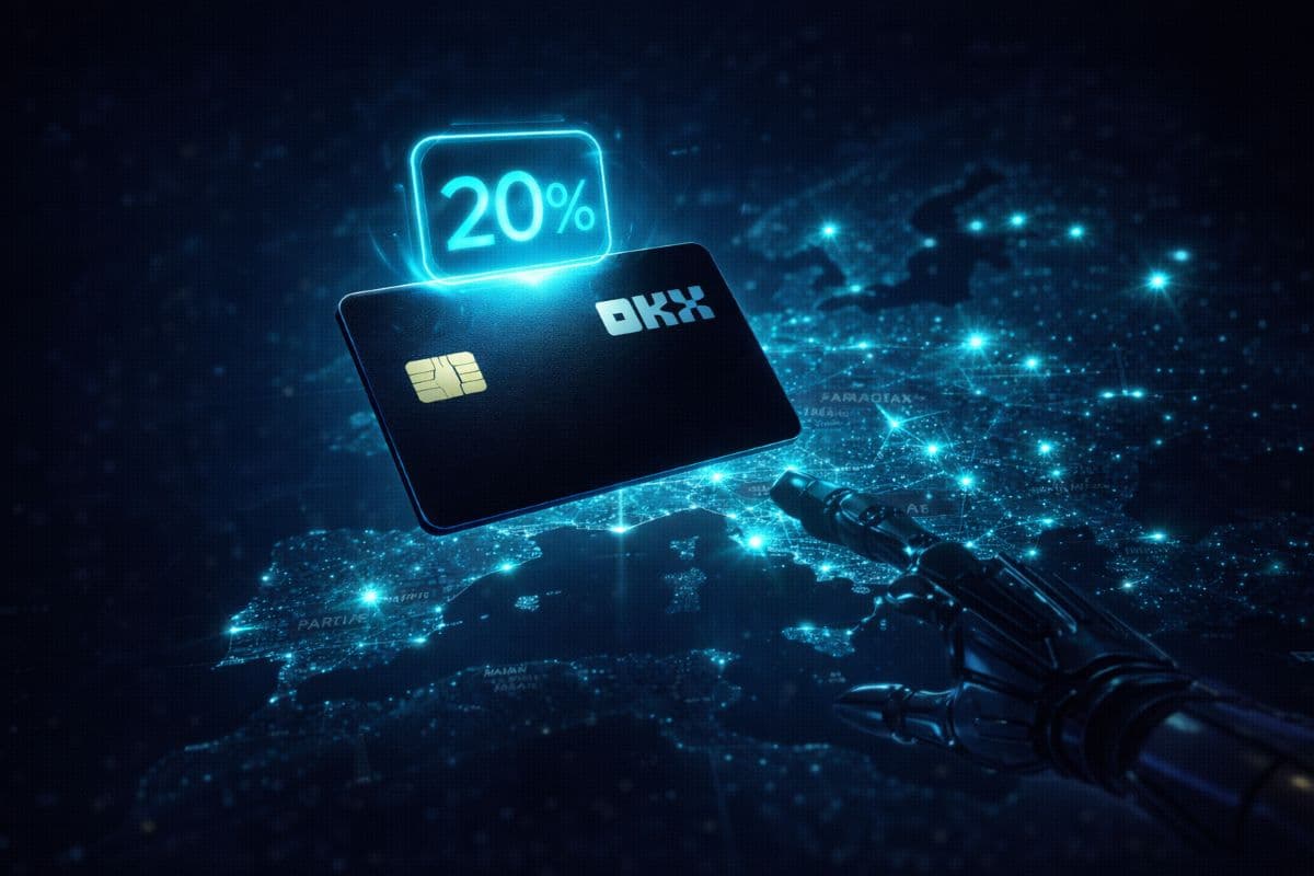OKX Card Launches in Europe: The 20% Reward Blitz and the Self-Custody Meta