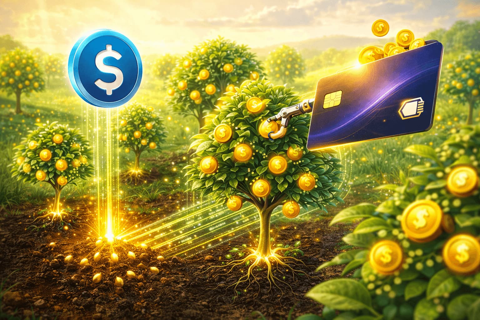 Yield-Bearing Crypto Cards: How to Spend USDe, USDm and sDAI While Earning 5-15% APY