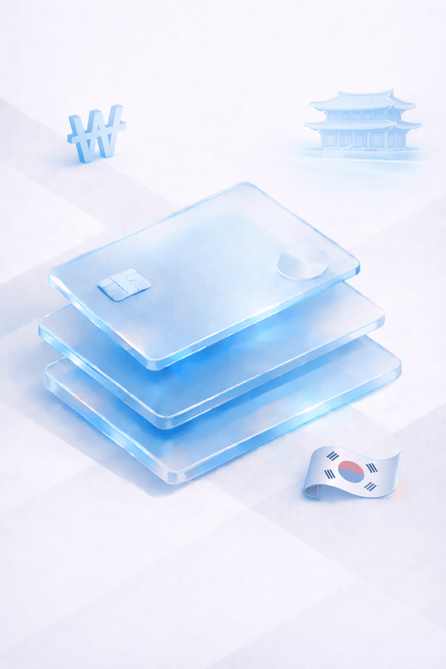 Country South Korea Crypto Cards