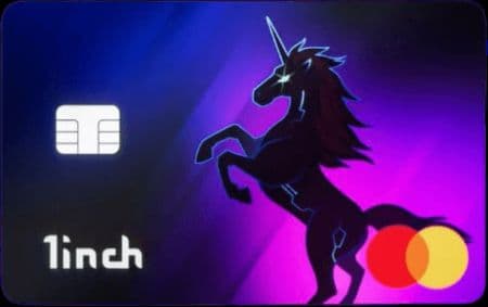 1inch Mastercard Review 2026 Card Art