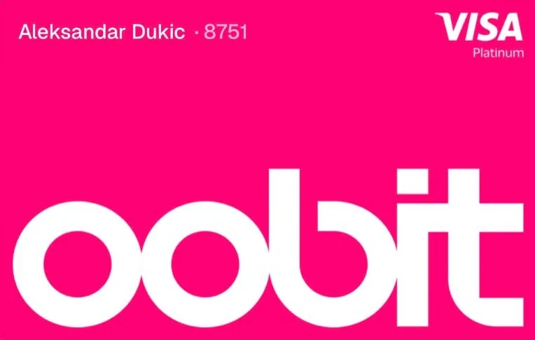 Oobit Visa Card