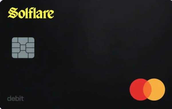 Solflare Card Review 2026 Card Art