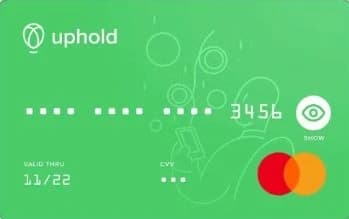 Uphold UK Card Review 2026 Card Art