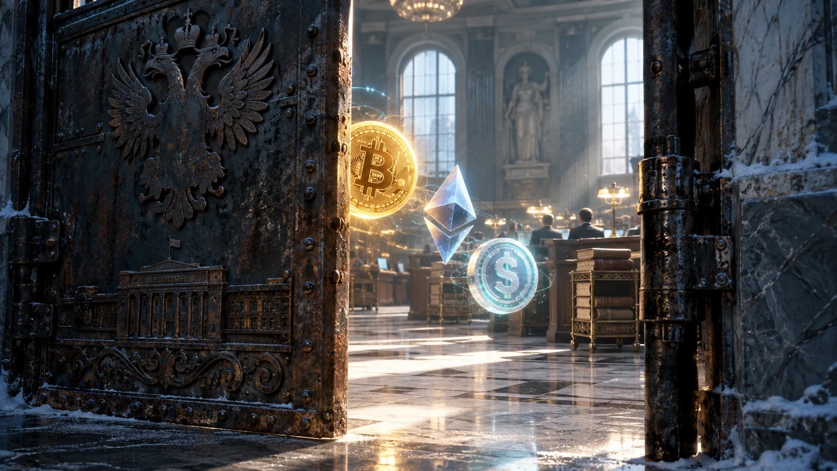 Bank of Russia Proposes Bitcoin, Ethereum, USDT Trading on Regulated Exchanges