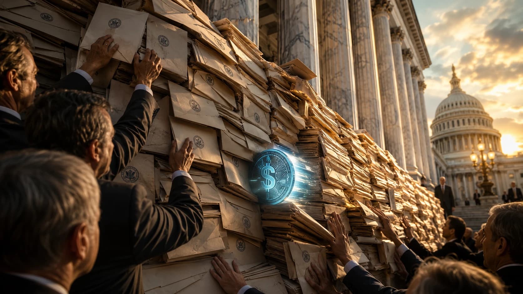 Banks Flood Senate With 8,000 Letters to Block Stablecoin Yield