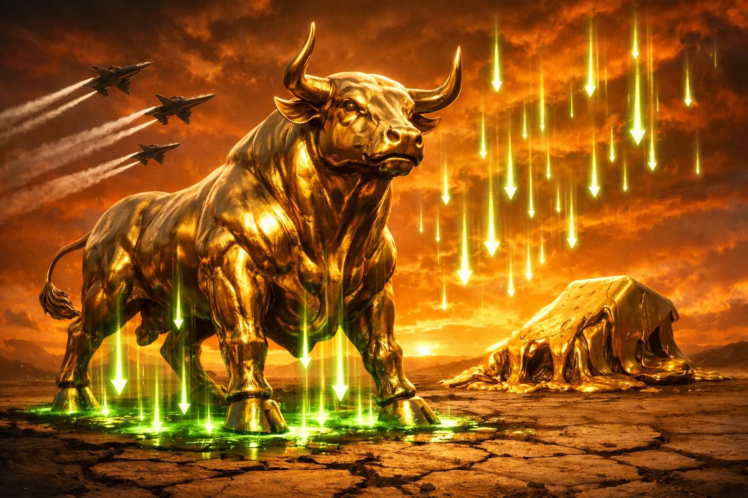 Bitcoin Clears $71,000 as ETFs Pull $1.45 Billion in Five Days and Gold Retreats From Its War Premium