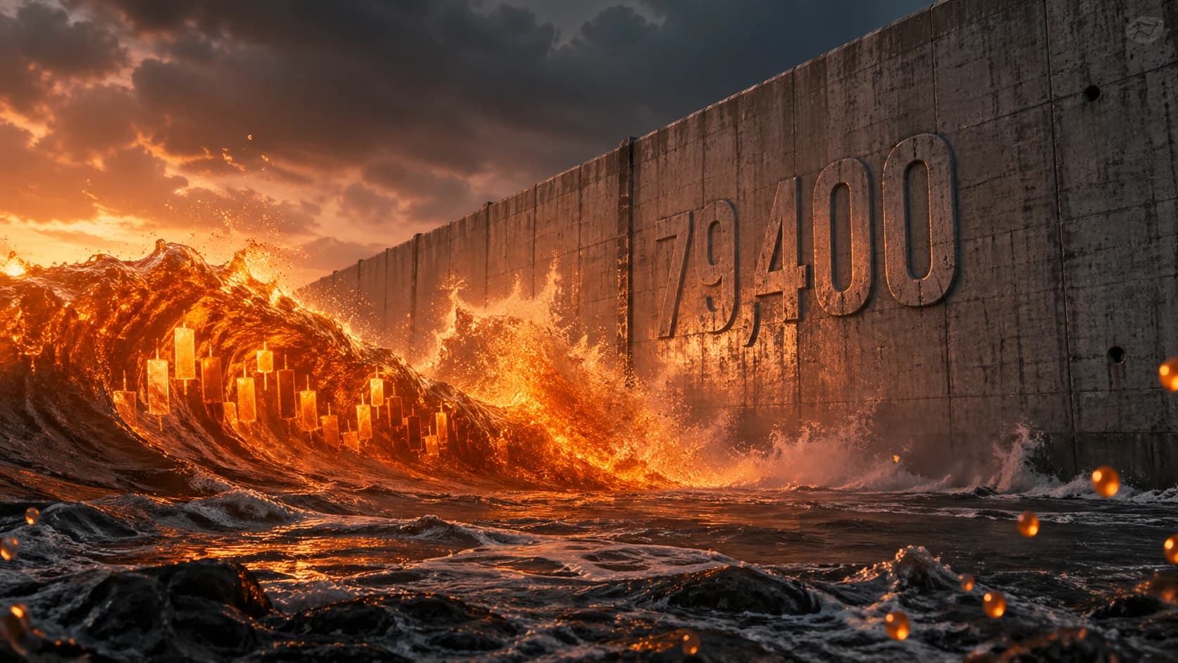 Bitcoin Hits Seller Wall at $79,400 After Iran Rally Stalls