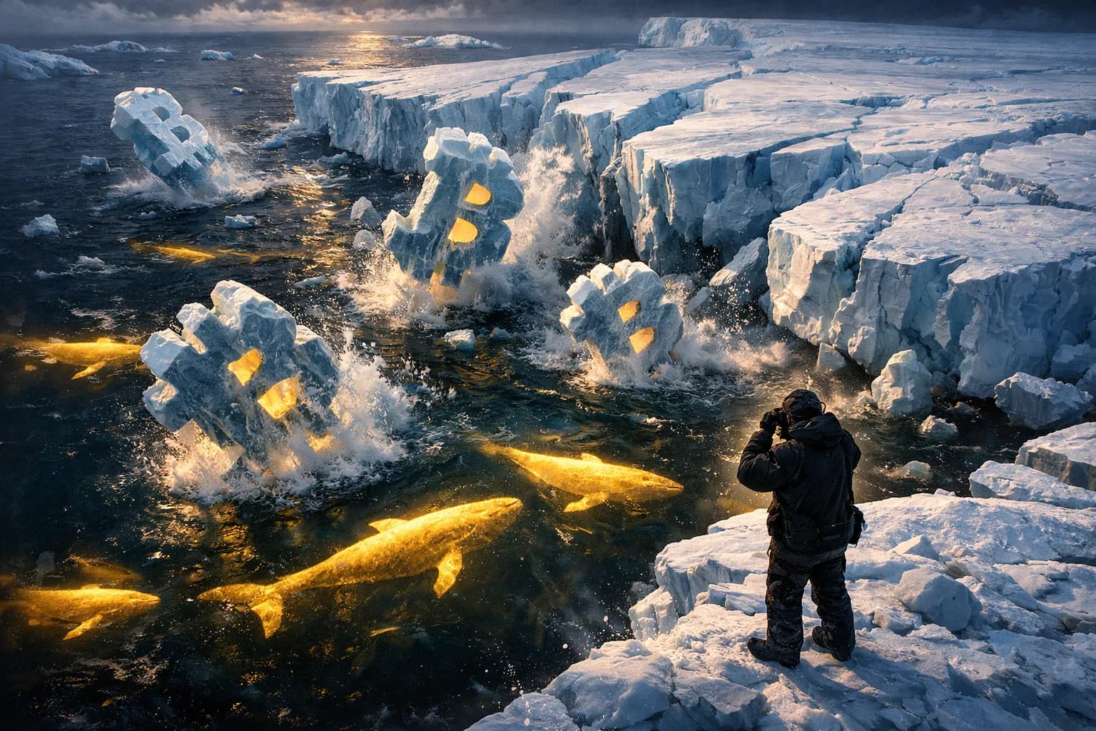 Bitcoin Breaks Below $65,000 as $100 Billion Vanishes in a Single Day and the Whale Exchange Ratio Hits a Level Not Seen Since 2015