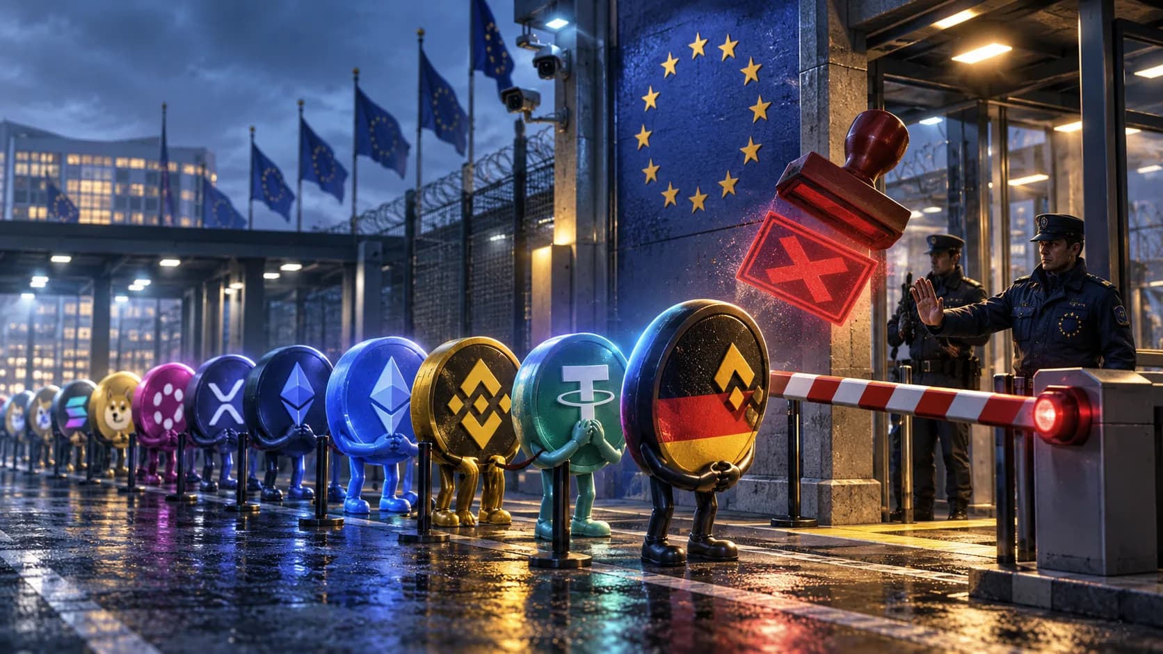 Bitcoin.de Stays Offline After Germany Rejects MiCA License