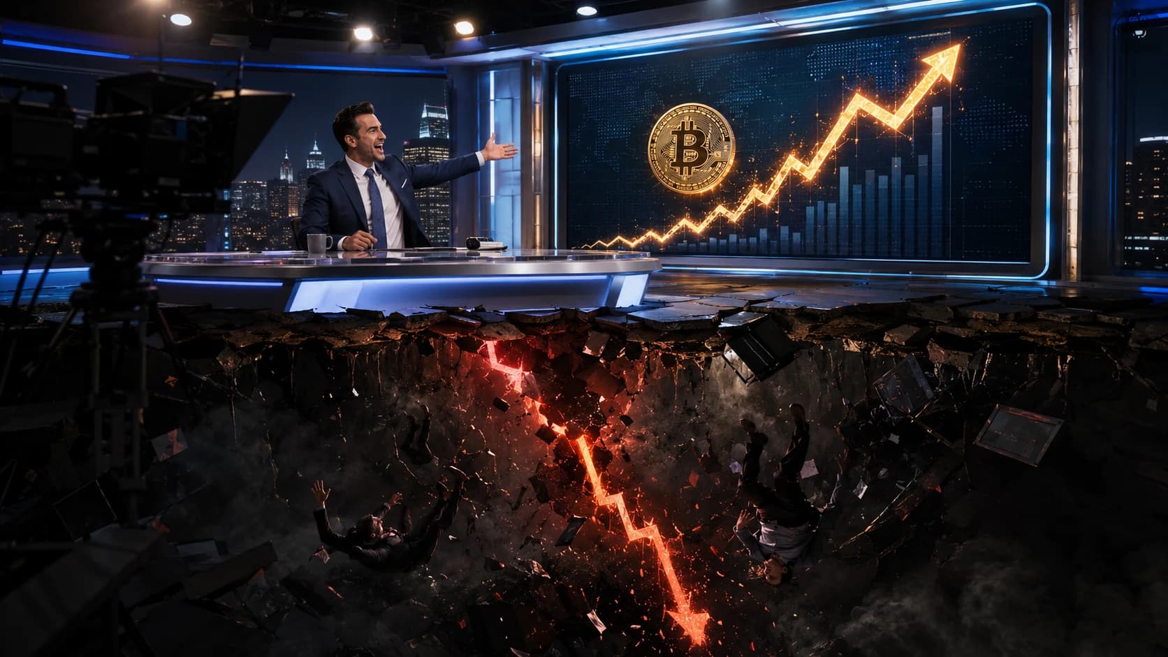 Bitcoin Drops $2,000 After Jim Cramer Says 'Just Buy Bitcoin'