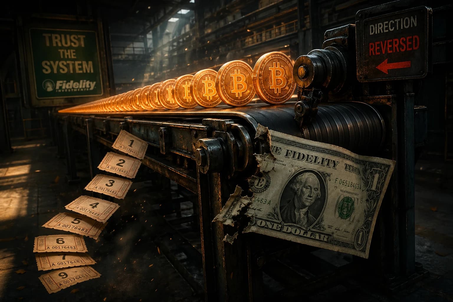 Bitcoin ETFs Snap Nine-Day Inflow Streak With $263M Monday Exit