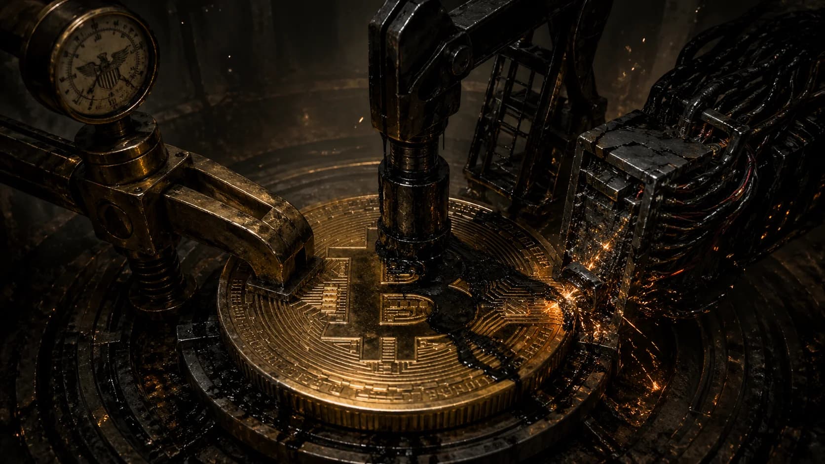 Bitcoin Slips to $76,854 as Fed, Oil, and AI Selloff Converge