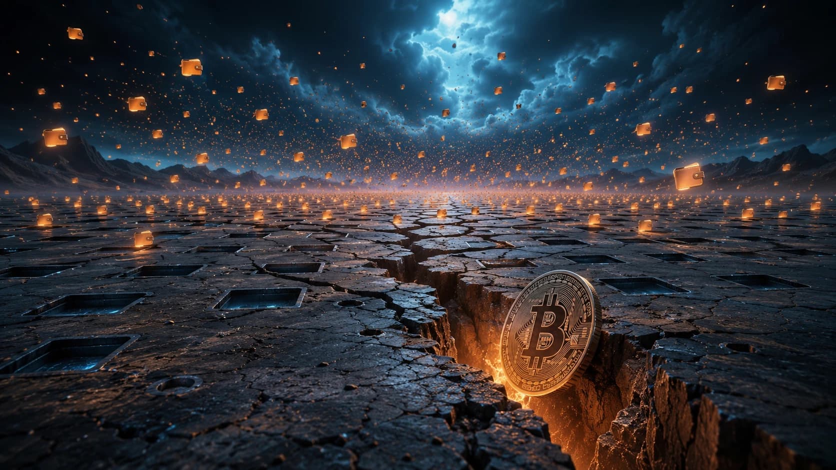 Bitcoin Holders Shed 245K Wallets in 5 Days, Fastest Pace Since 2024
