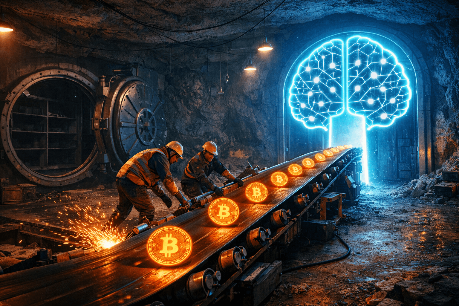 Bitcoin Miners Sold Over 20,000 BTC in Q1 as the AI Pivot Drains Treasuries