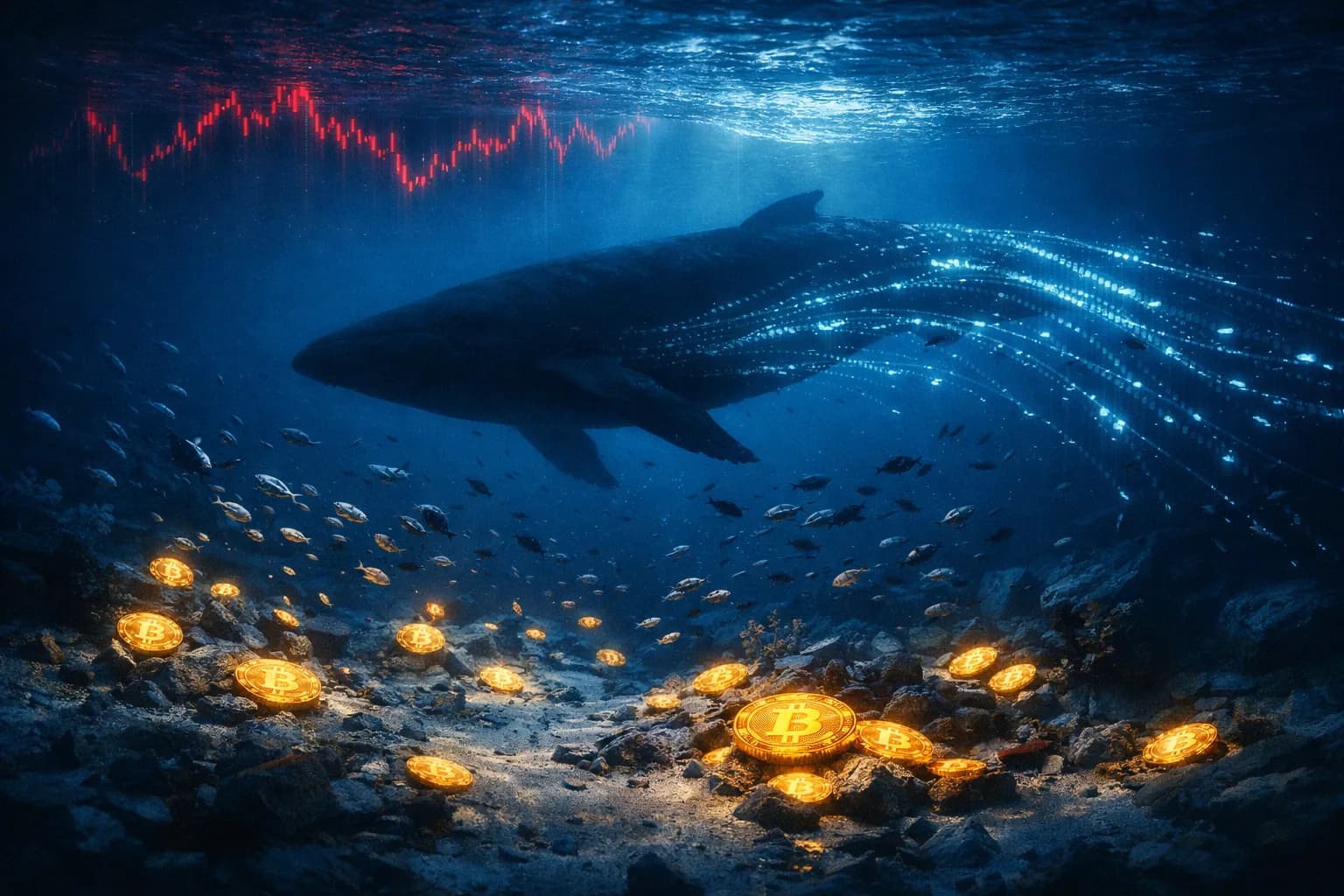 Bitcoin Whales Buy the Dip as Exchange Balances Drop by 4,000 BTC in 24 Hours