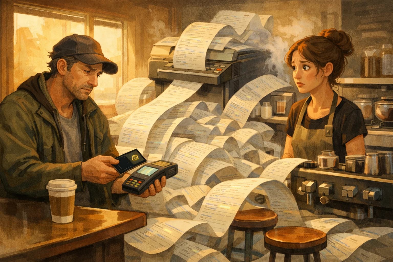 70 Pages of Tax Paperwork for a Year of Bitcoin Coffee, Cato Says