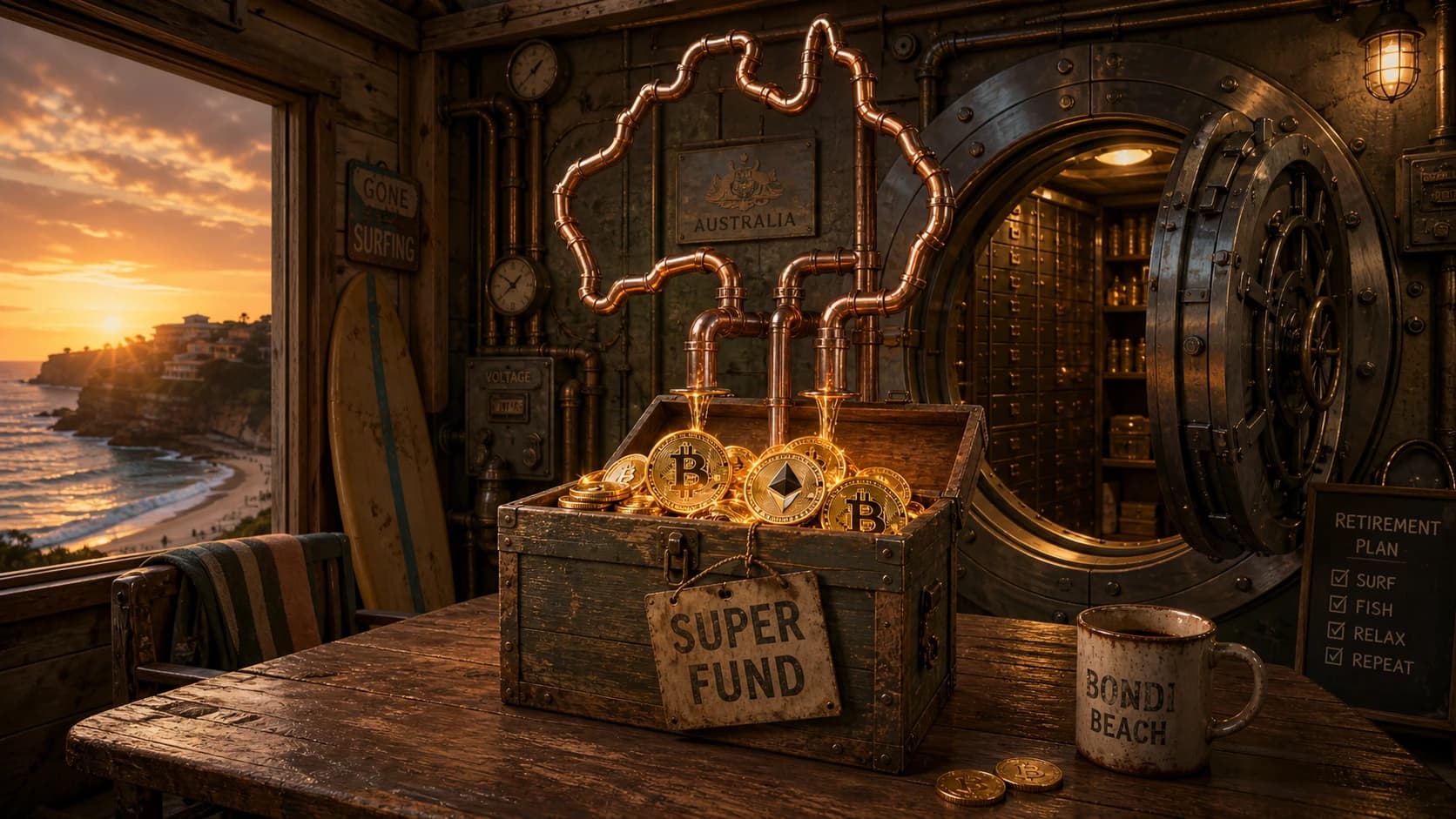 Coinbase Opens Australian SMSFs to Crypto, Targeting $1T AUD Retirement Pool