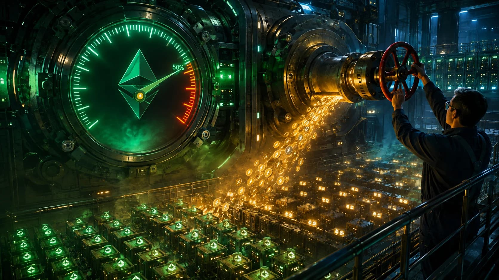Ethereum's EIP-8363 Would Cut Validator Rewards as Staking Nears 50%