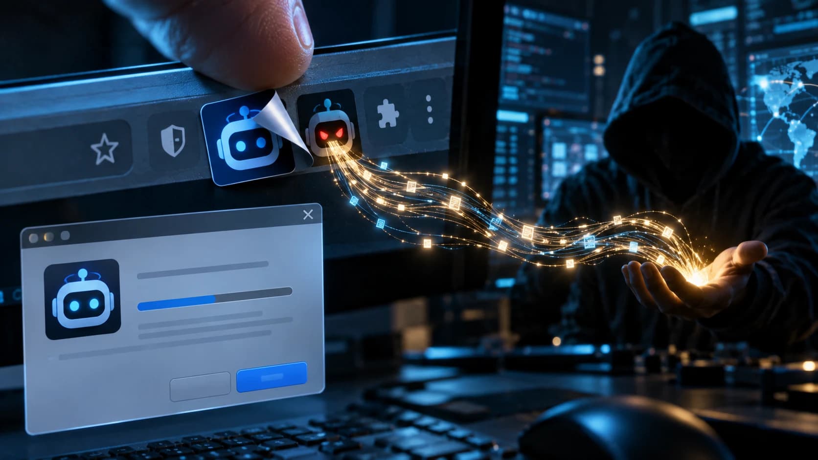 Fake AI Trading Tool Swaps Browser Wallets for Credential Stealers