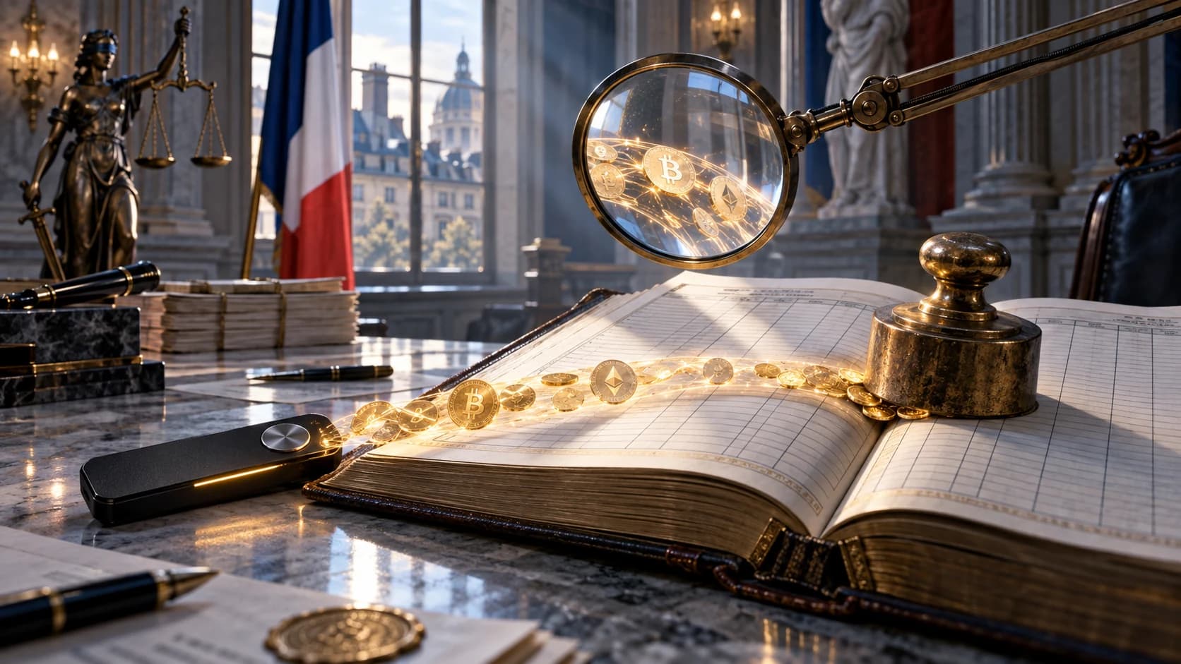 France Panel Backs Reporting Rule for Crypto Wallets Over 100,000 Euros