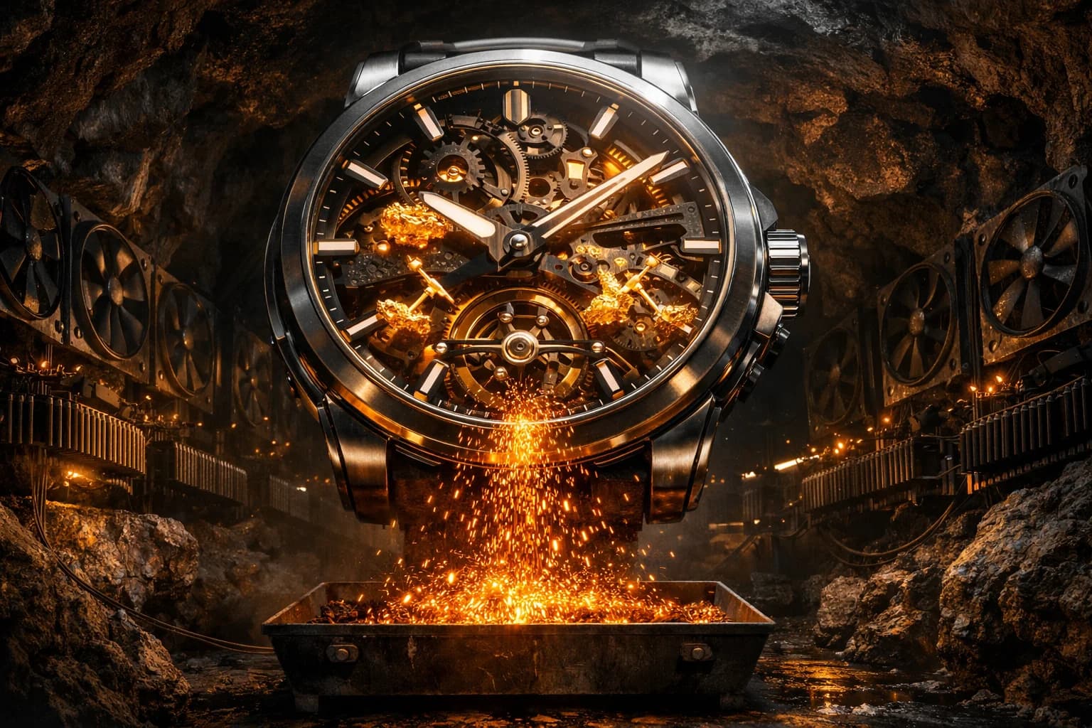 Jacob and Co Just Released a 40,000 Dollar Watch That Mines Bitcoin