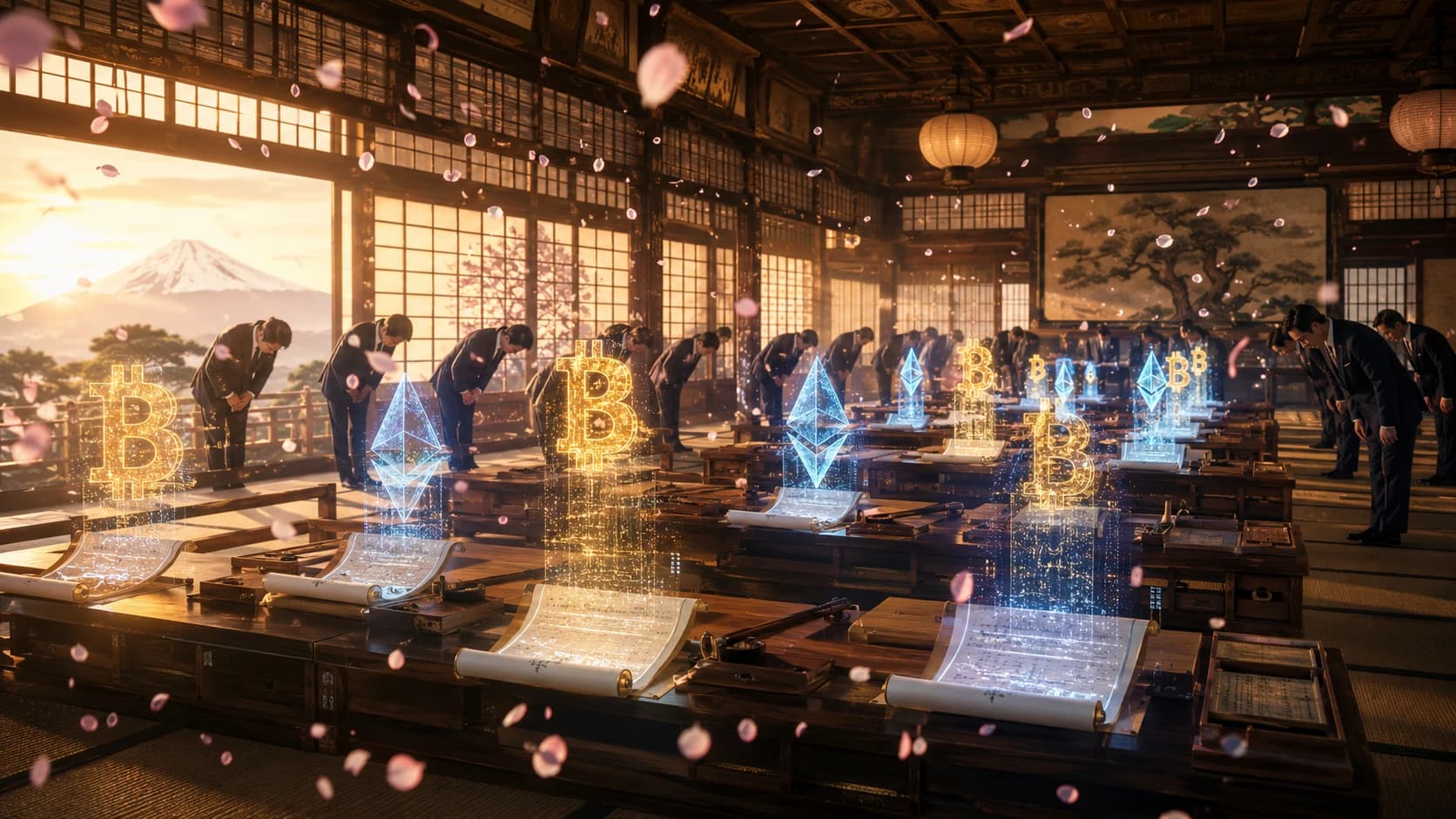 Japan's Largest Brokers Prepare to Sell Crypto Investment Funds