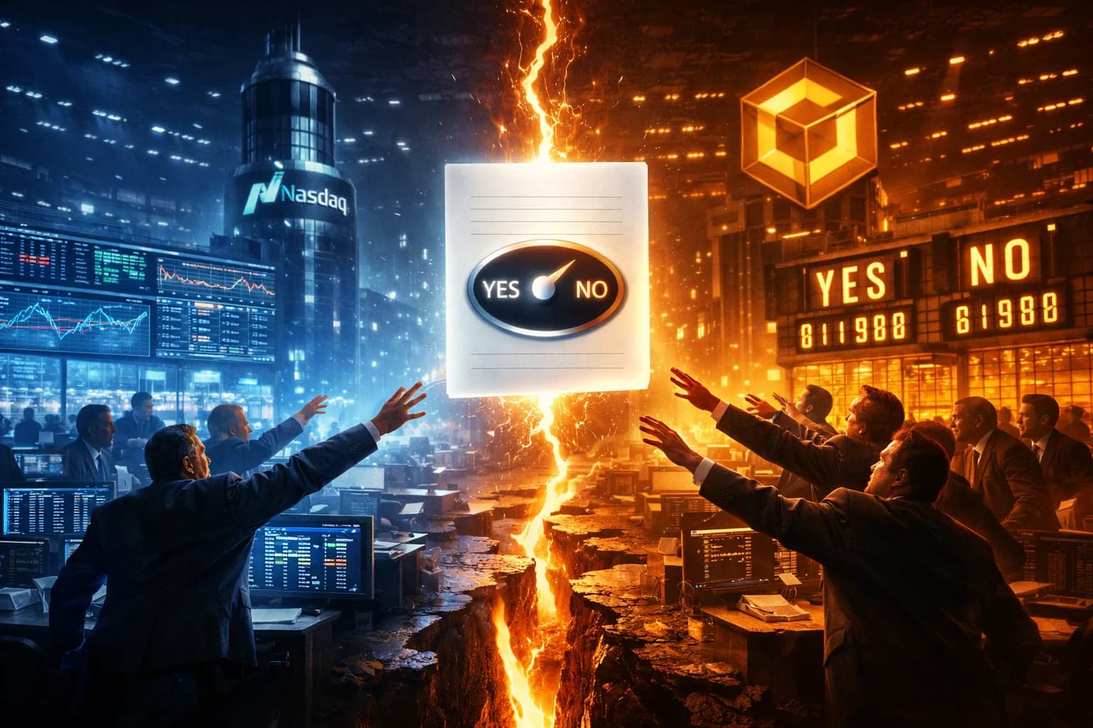 Nasdaq Files With the SEC to List Binary Prediction Contracts on the Nasdaq-100, and the Jurisdictional Turf War With the CFTC Starts Now