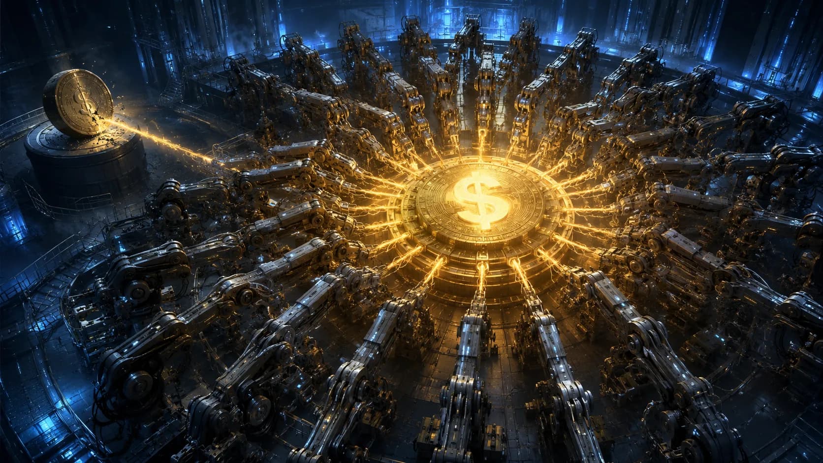 Circle Drops 8% as Stripe, Coinbase and BlackRock Back Open USD