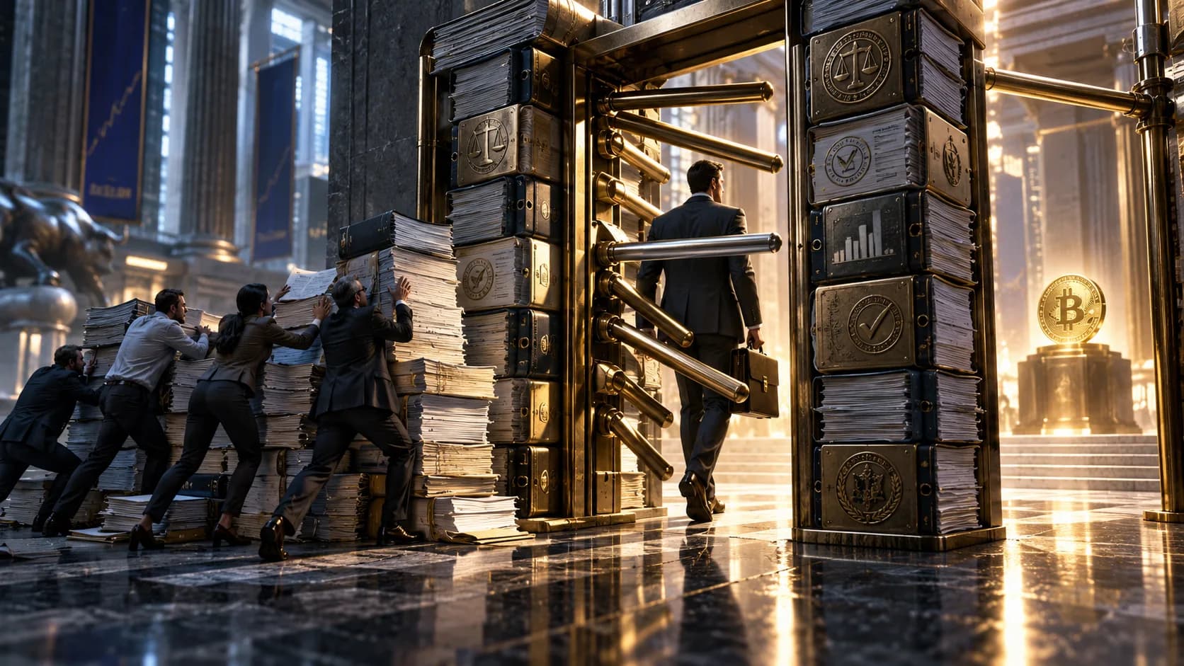 SEC Crypto Custody Rule Adds $433K Cost That Favors Big Advisers