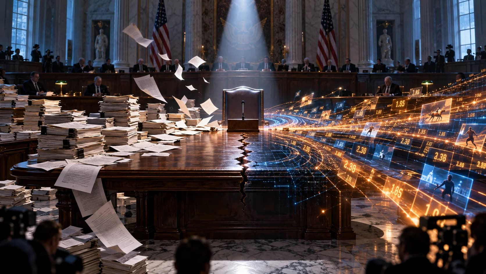 Senate Democrats Demand a Public Hearing on Prediction Markets