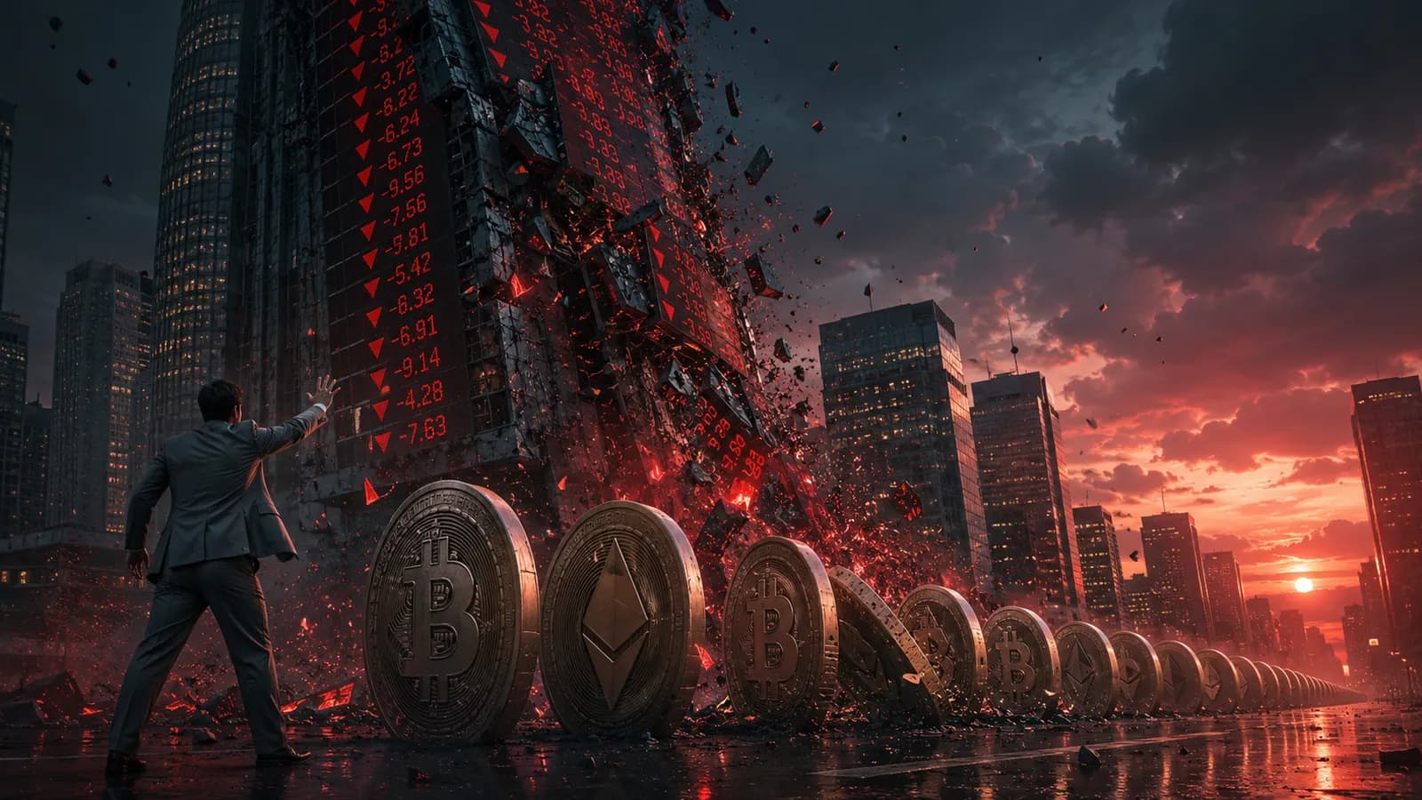 South Korea KOSPI Crashes 10% on ETF Misstep, Bitcoin Slips Below $63,000