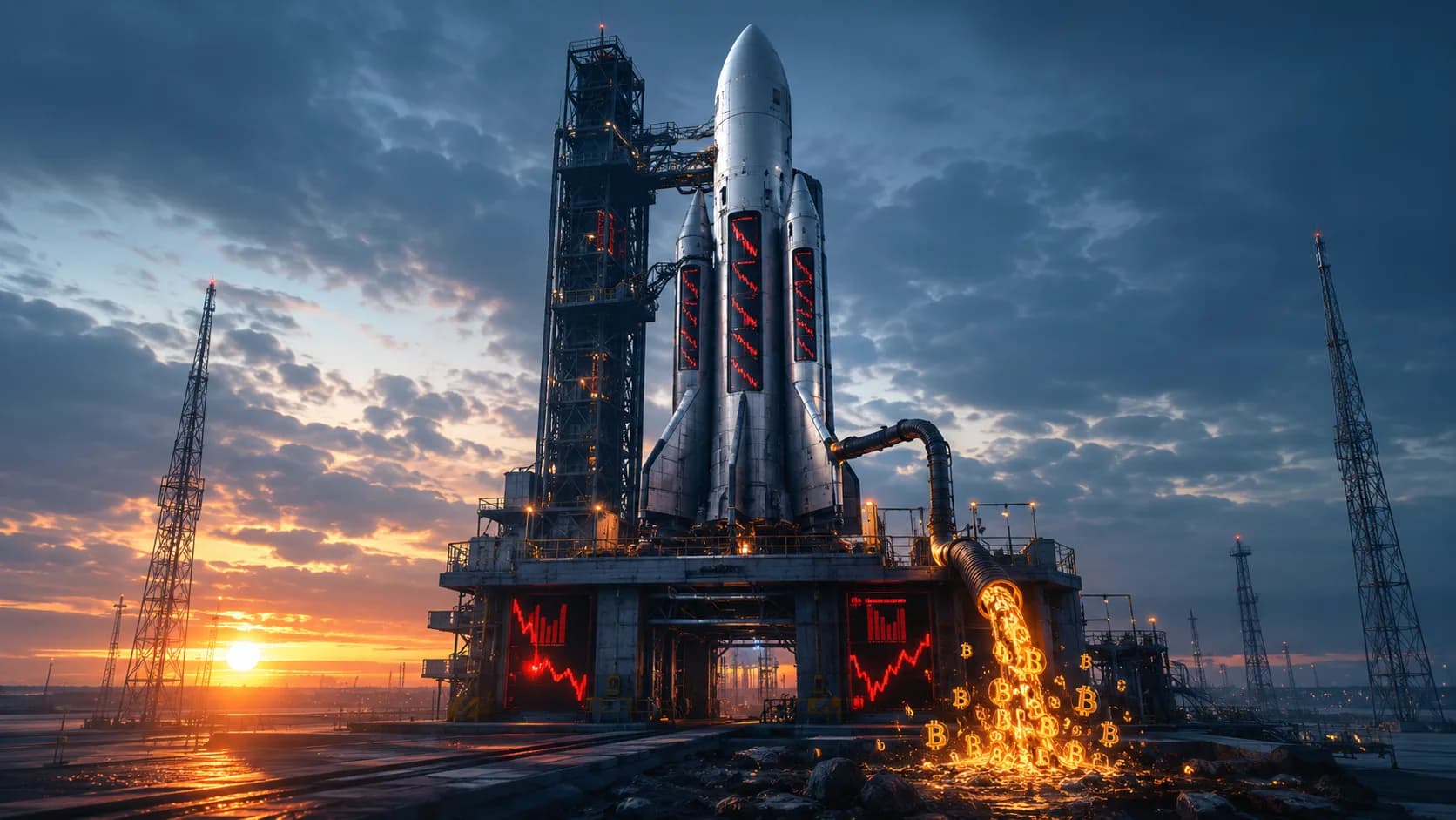 SpaceX Posts $540M Bitcoin Loss as Corporate Treasuries Take a Hit