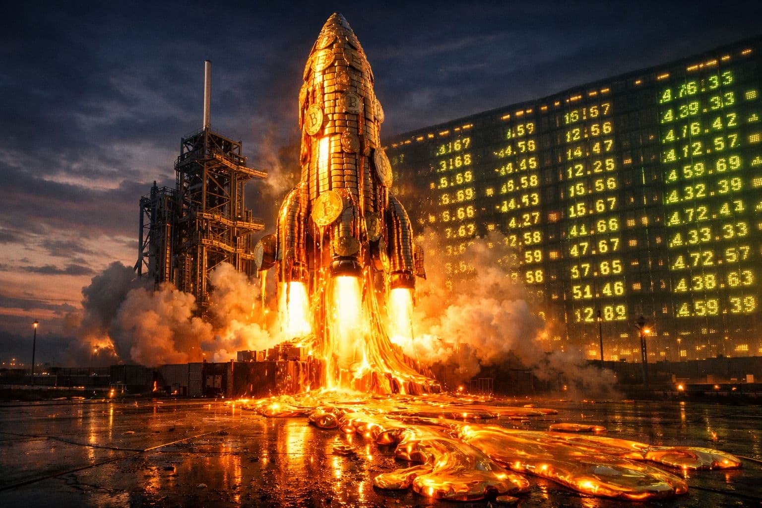 SpaceX Bitcoin Stack Shrinks From $780 Million to $545 Million as a $1.75 Trillion IPO Filing Looms This Month