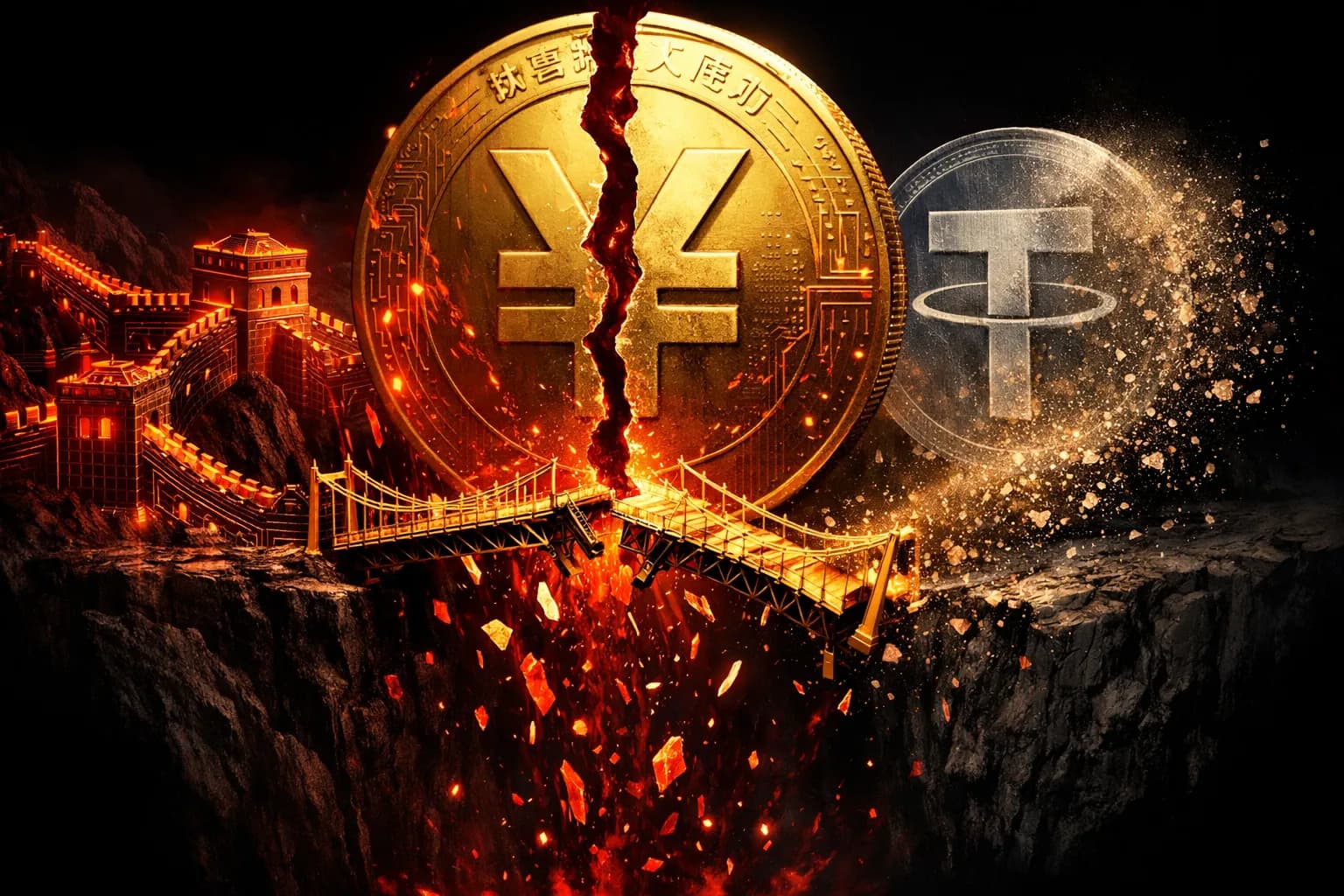 Tether Kills Its Offshore Yuan Stablecoin After China Formally Bans All RMB-Pegged Tokens