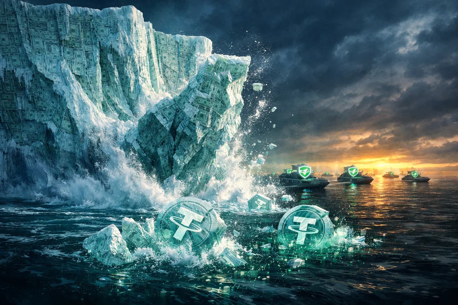 Tether USDT Supply Falls 1.7 Percent in Its Biggest Monthly Retreat Since the FTX Collapse as $6.5 Billion Burns Reshape the Stablecoin Market