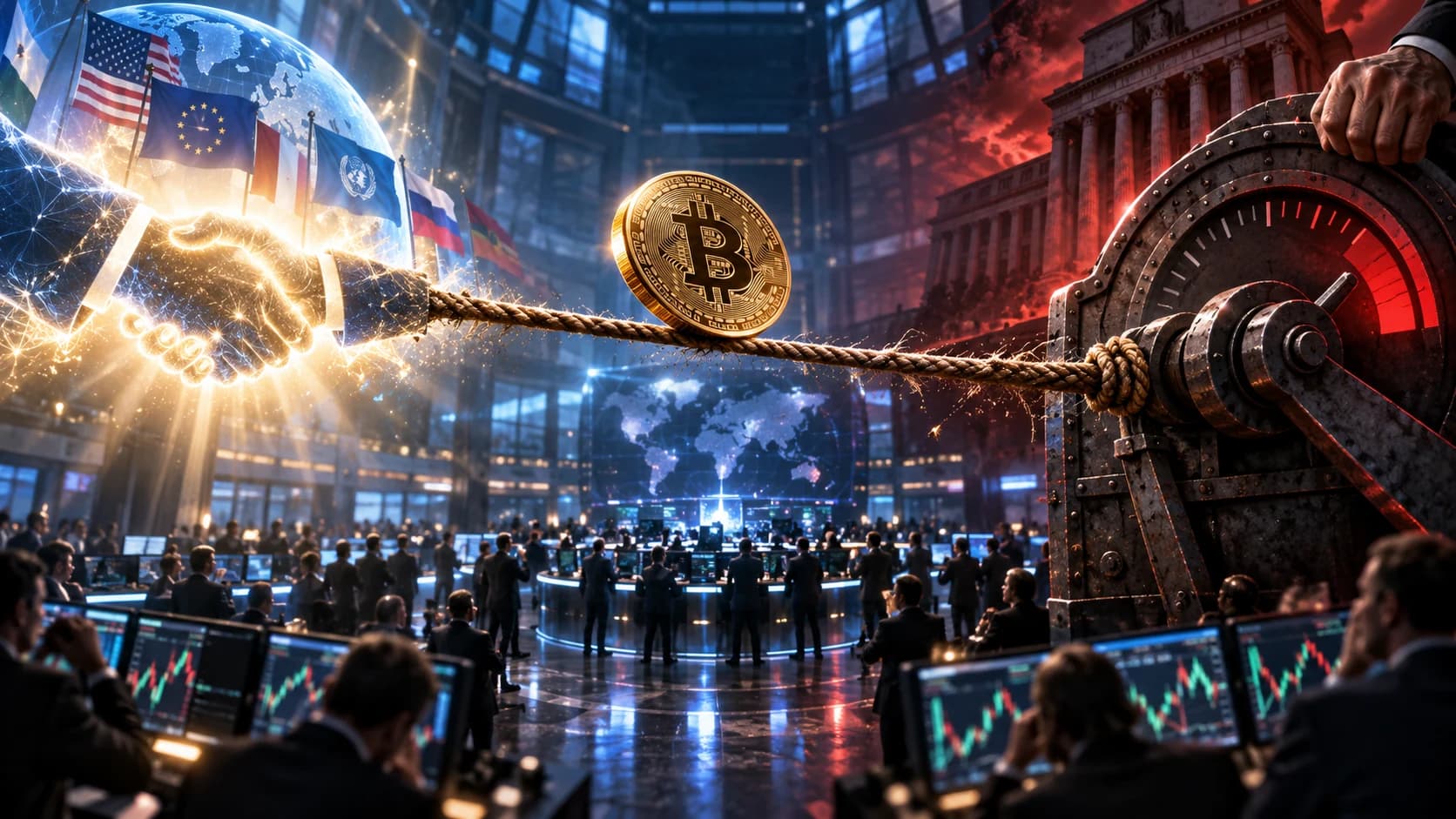 Trump Iran Comment Lifts Bitcoin as Fed Hike Odds Reach 93%