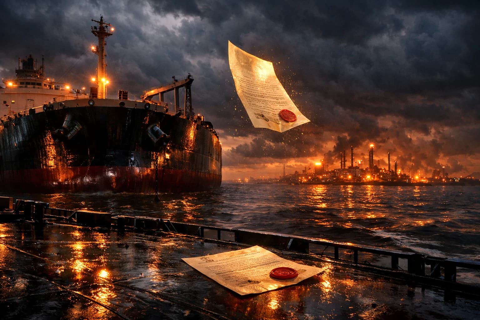 White House Issues Russian Oil Tanker License to Head Off Price Spike