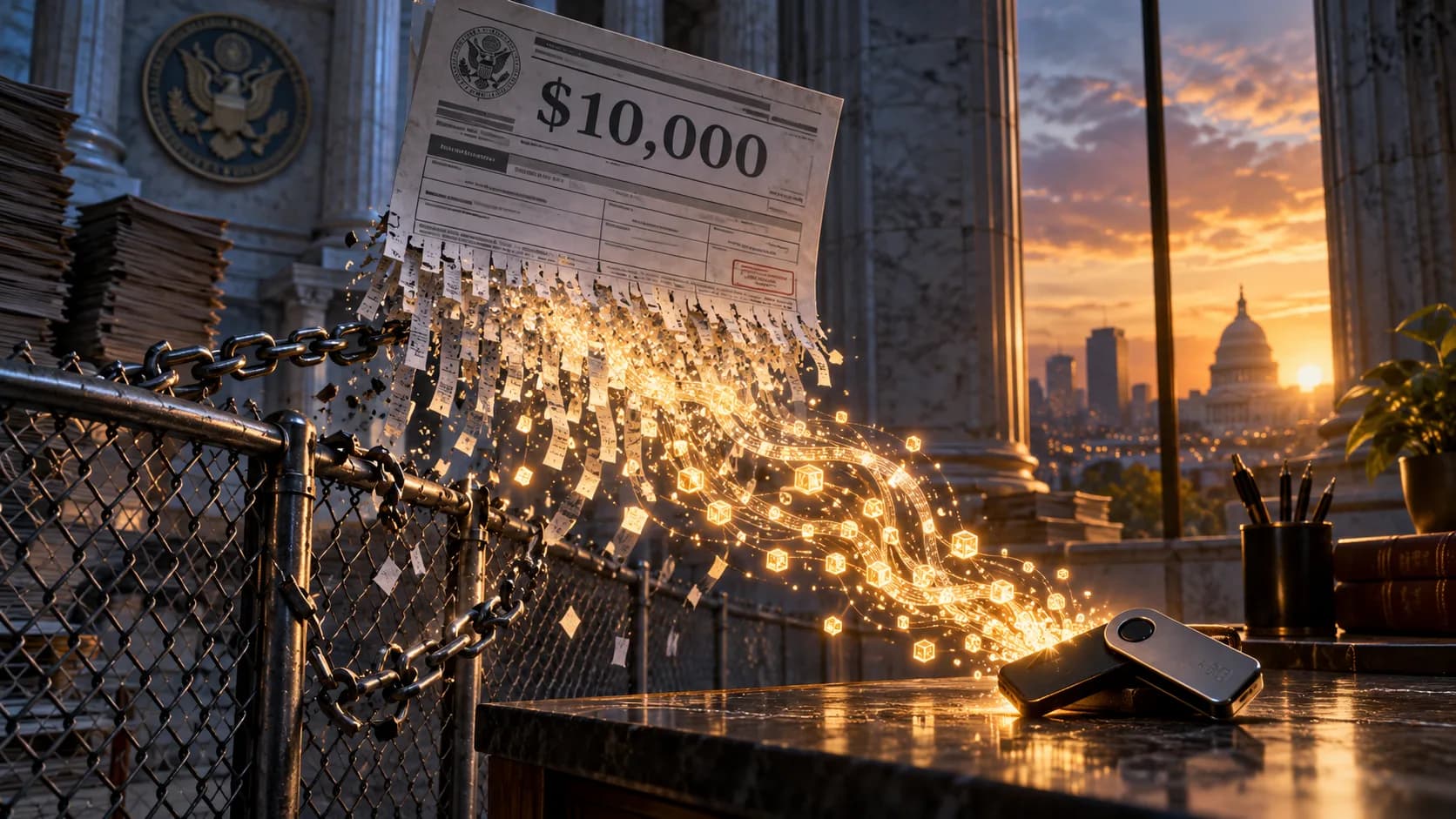 Treasury Scraps $10K Reporting Rule for Crypto Sent to Private Wallets