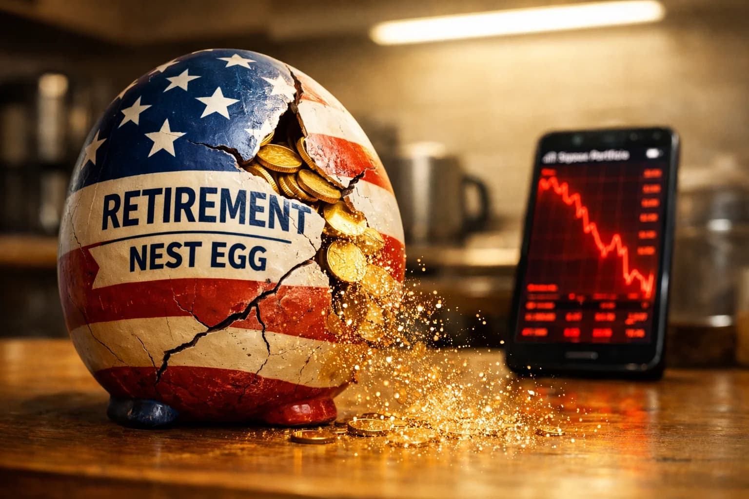 Record 6 Percent of Americans Raided Their 401(k)s Last Year, and Crypto Sat in Fear the Whole Time