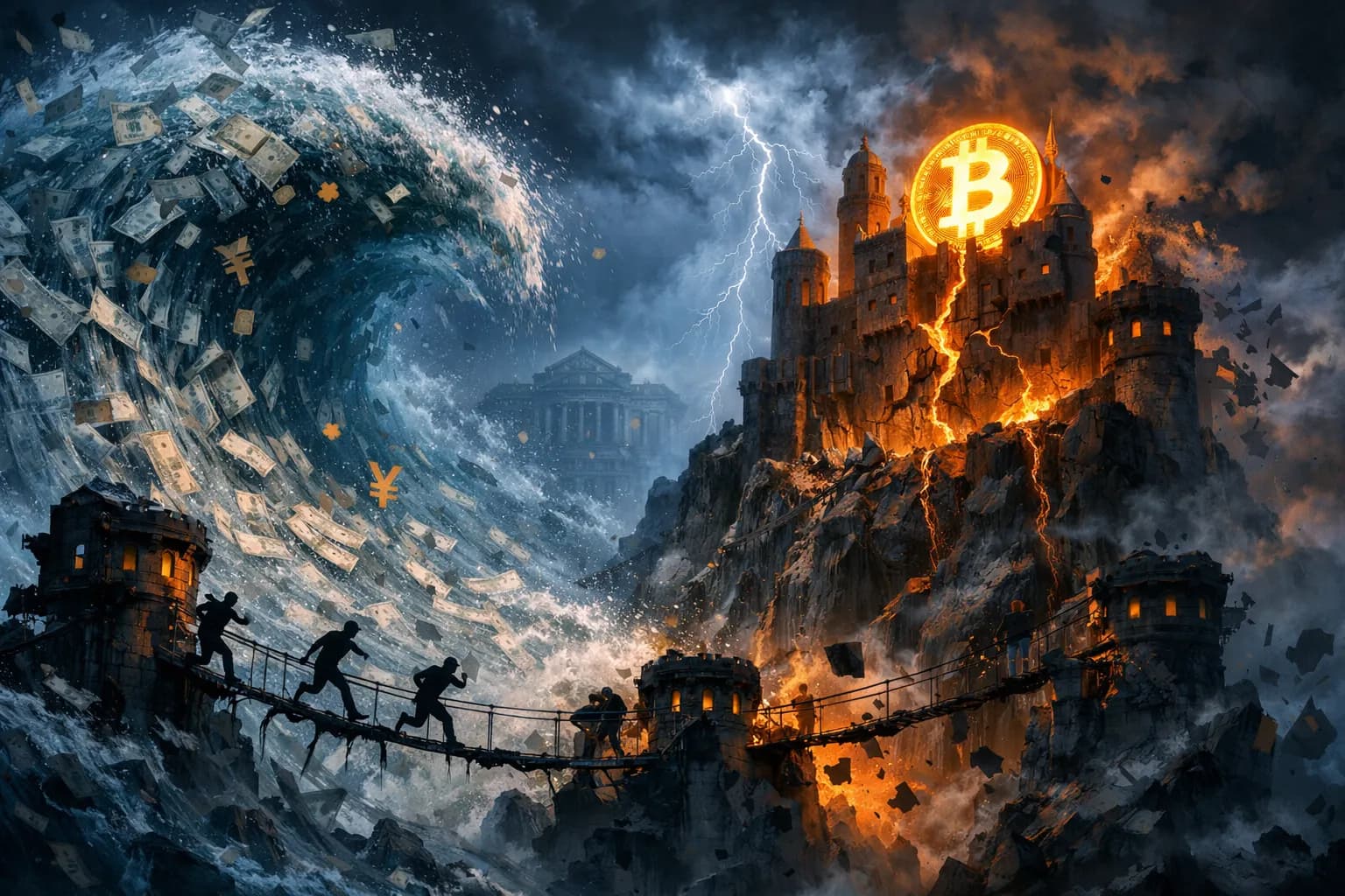 The Yen Carry Trade Just Unwound Hard Enough to Trigger Margin Calls Across Risk Books, and Bitcoin Took the Hit