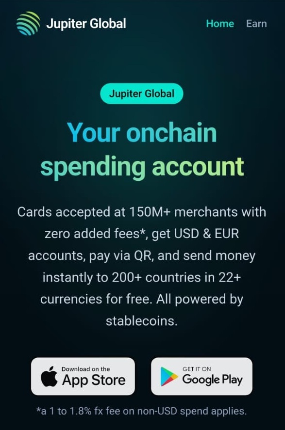 Jupiter app on Google Play Store ready to download
